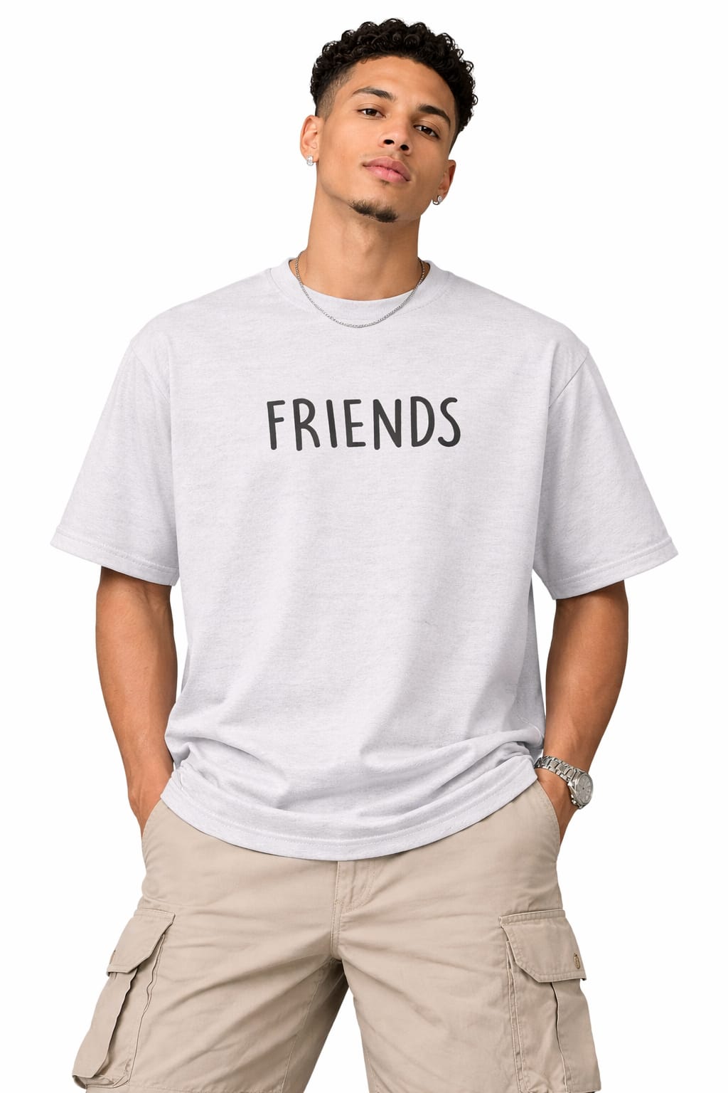 Friends Forever Back Print Essential T-Shirt