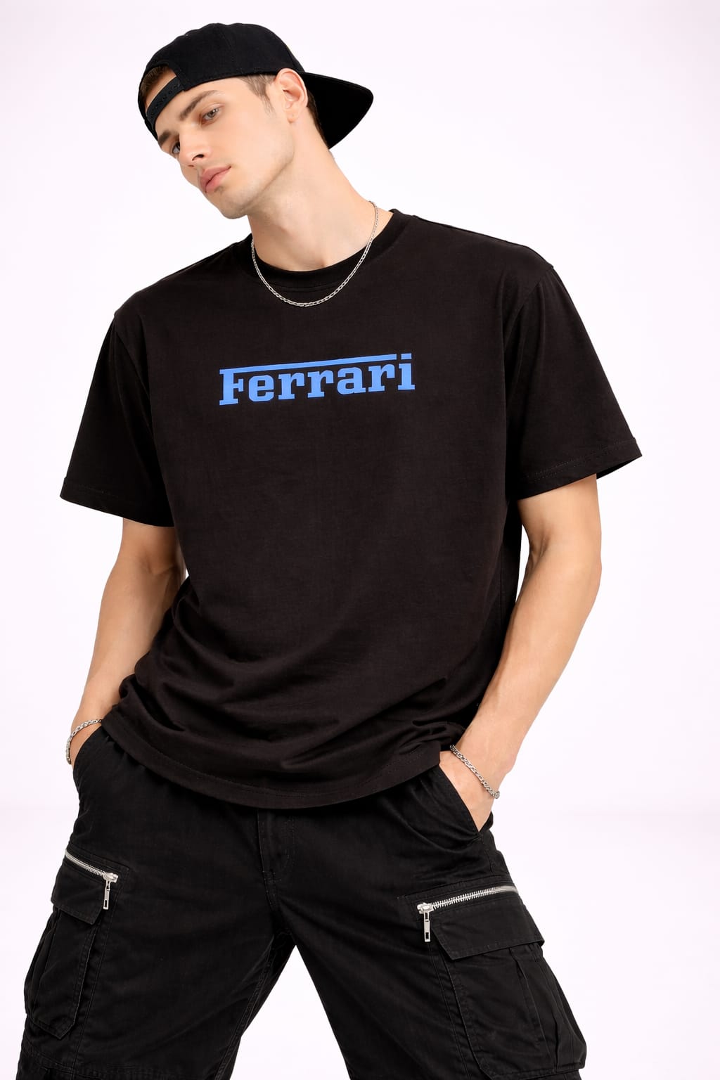 Ferrari Classic Logo Essential T-Shirt