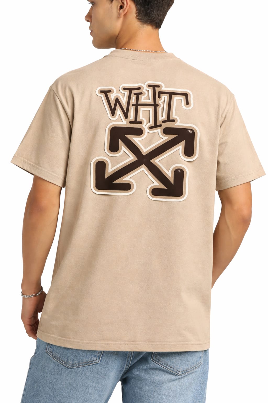 Off-White Classic Logo Sage Essential T-Shirt
