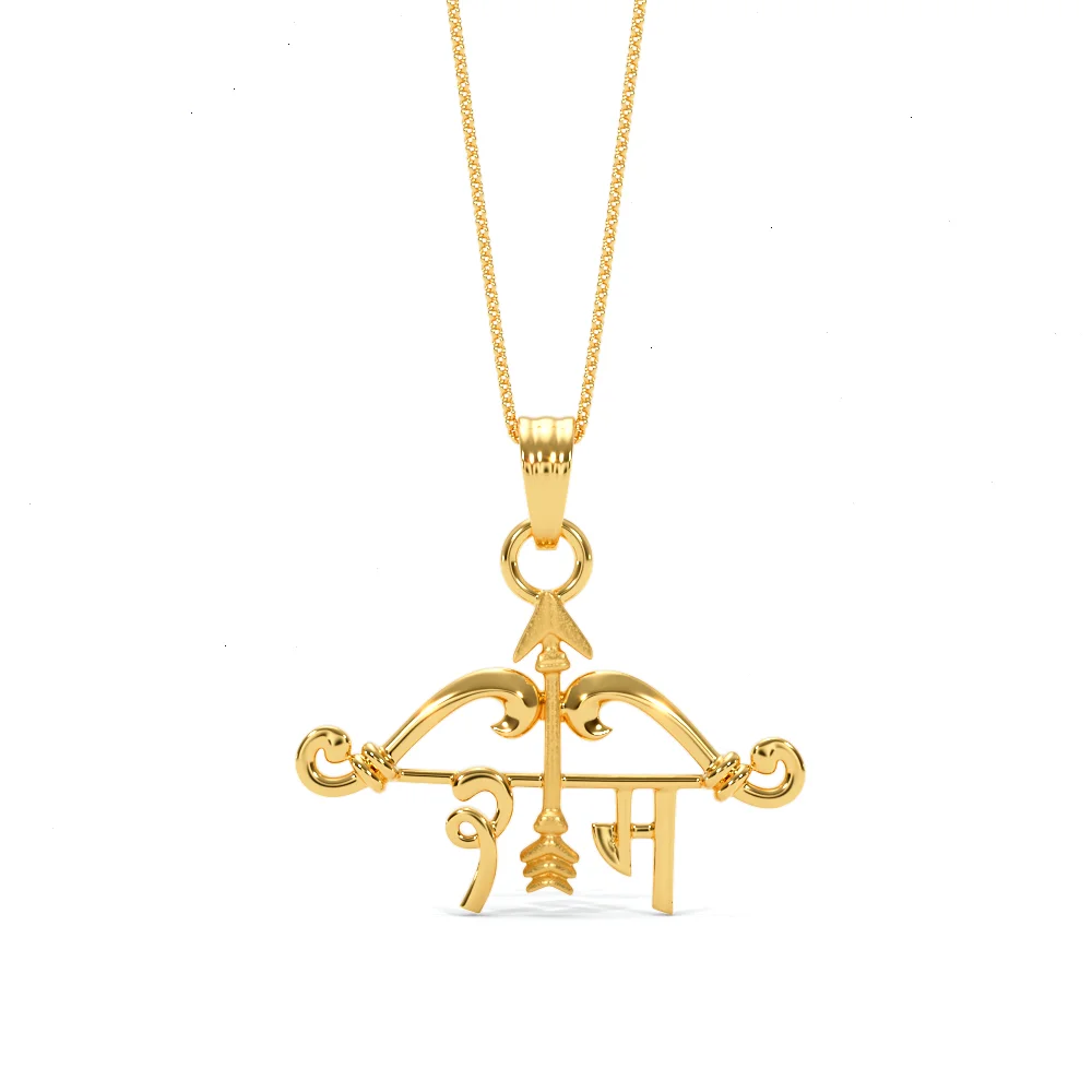 Sharanga 22KT Gold Pendant for Men